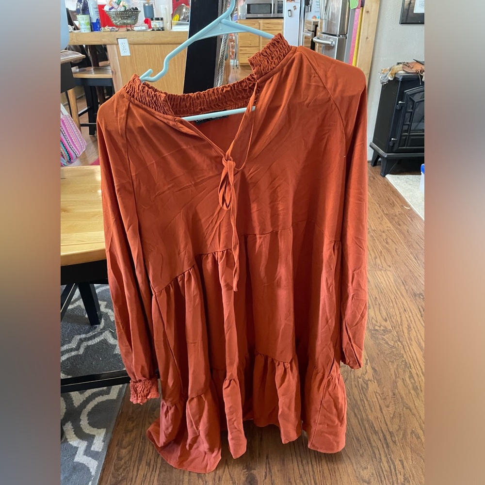Cute rust colored dress